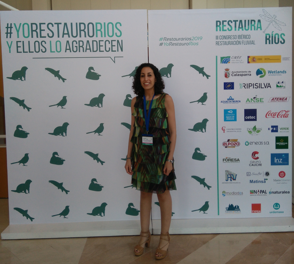 Imaxe Biodiversidade e perspectivas para rehabilitar a conca do río Monelos da Coruña no Congreso RESTAURA RÍOS 2019